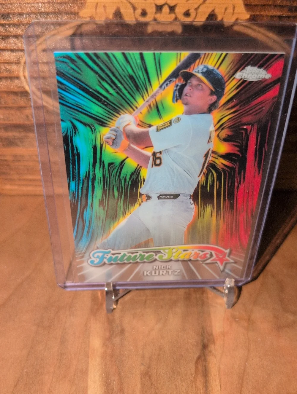2026 Topps Chrome Nick Kurtz Future Stars Athletics